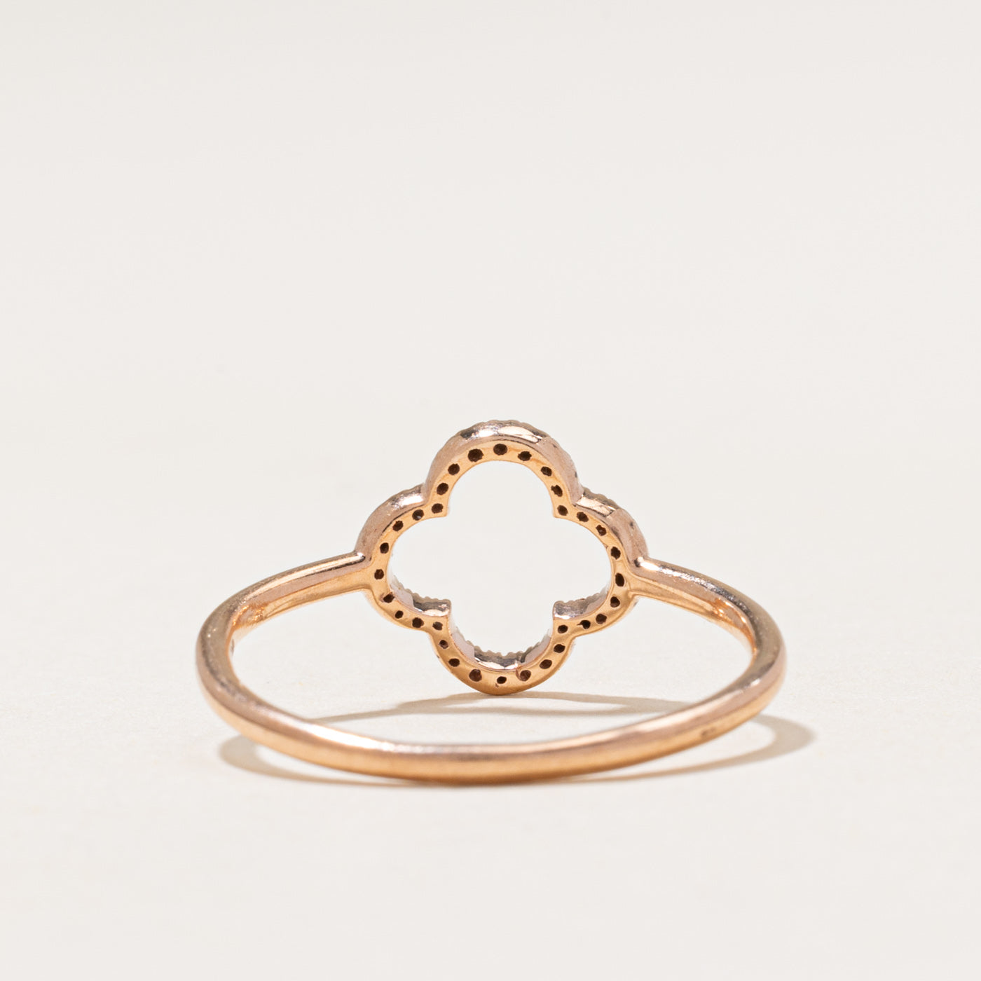 Diamond Clover Ring | 0.06ctw | SZ 7