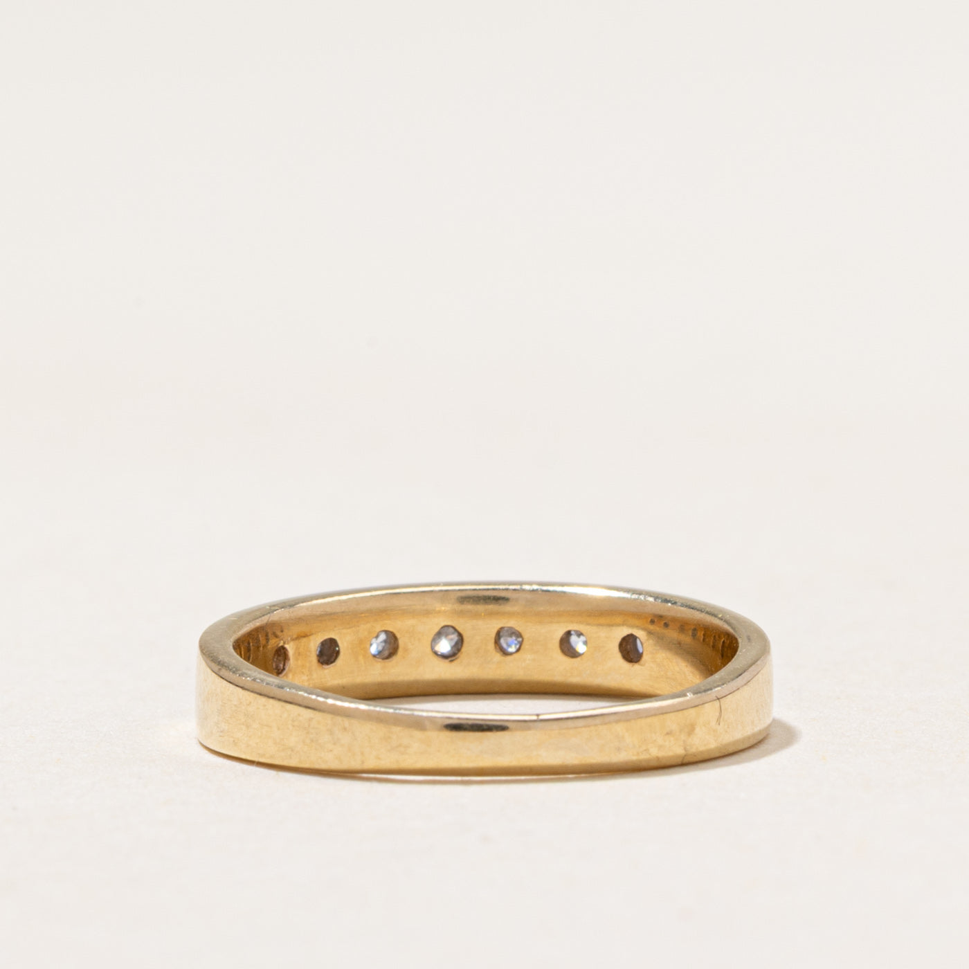 14k Diamond Petite Band | 0.09ctw | 2.05mm | SZ 4