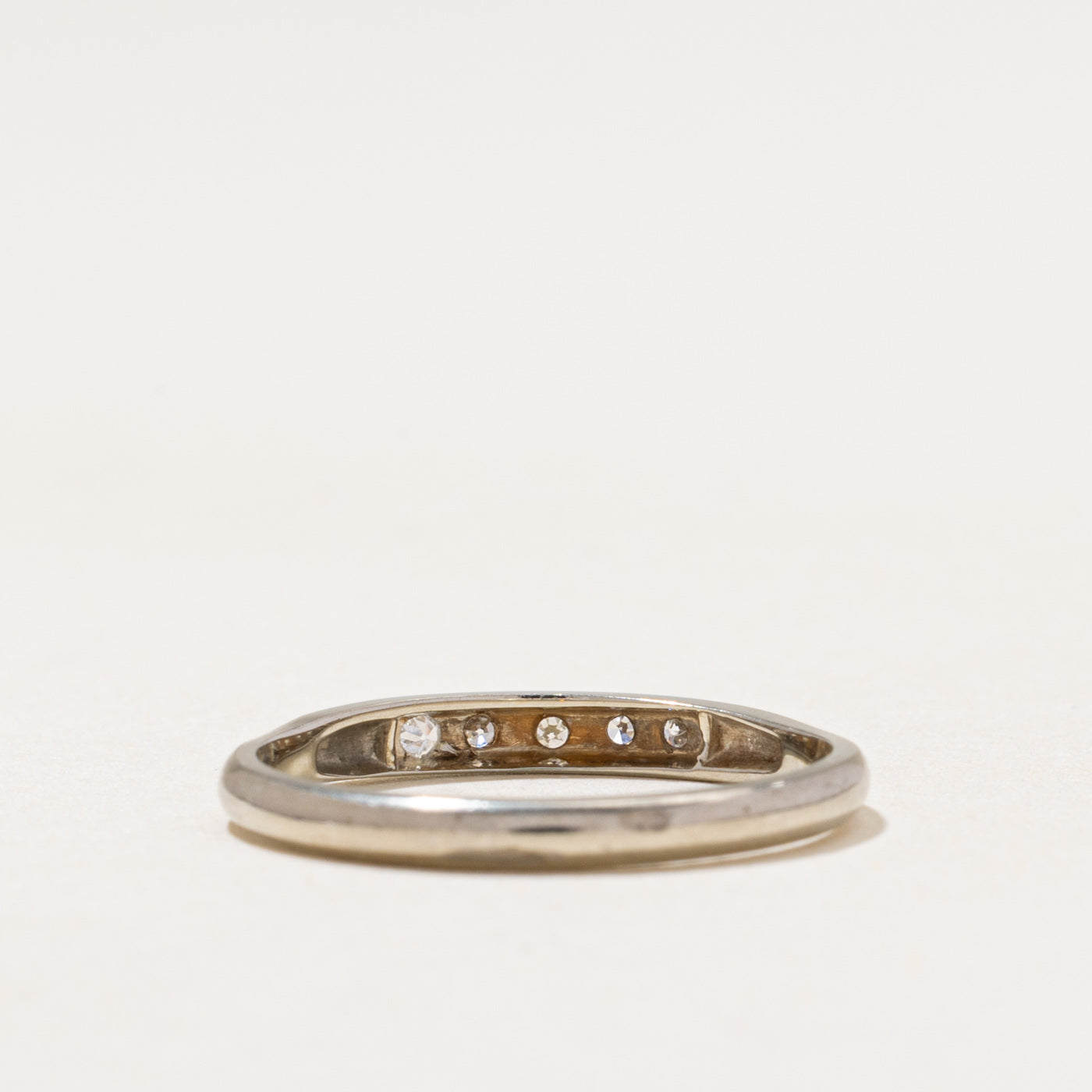 Five Stone Diamond Band | 0.06ctw | 1.95mm | SZ 6.25