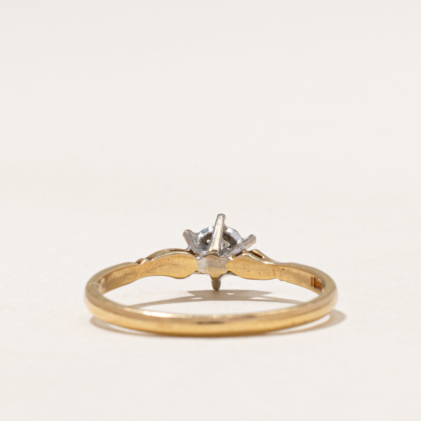 Illusion Set Solitaire Diamond Ring | 0.05ct | SZ 6.75