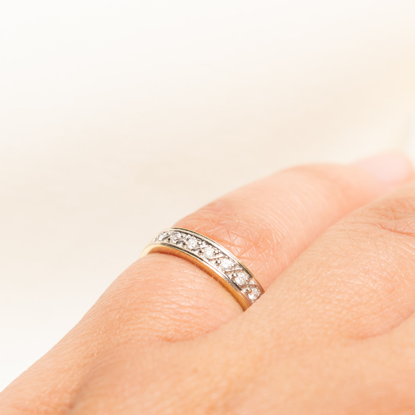 14k Diamond Petite Band | 0.09ctw | 2.05mm | SZ 4