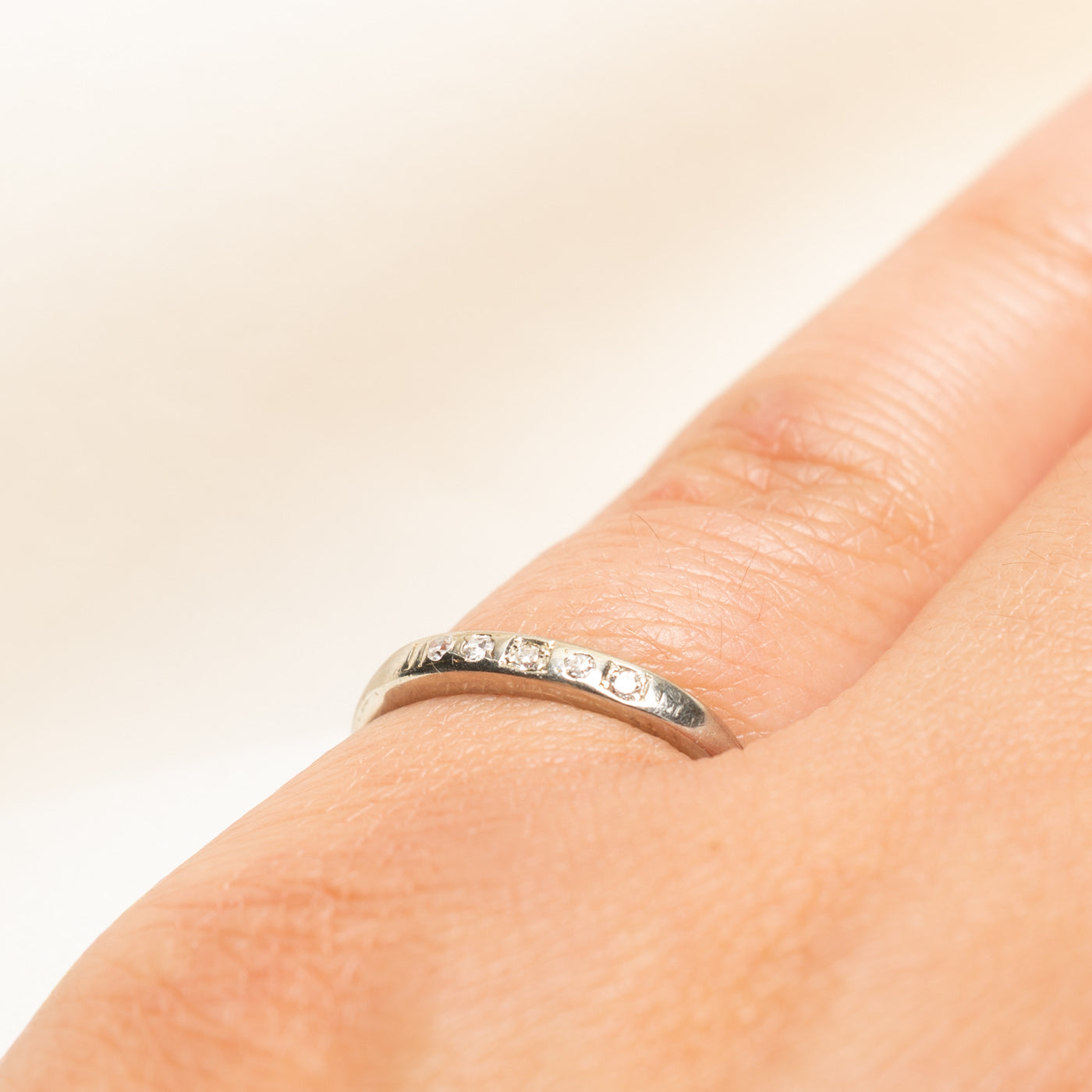 Five Stone Diamond Band | 0.06ctw | 1.95mm | SZ 6.25