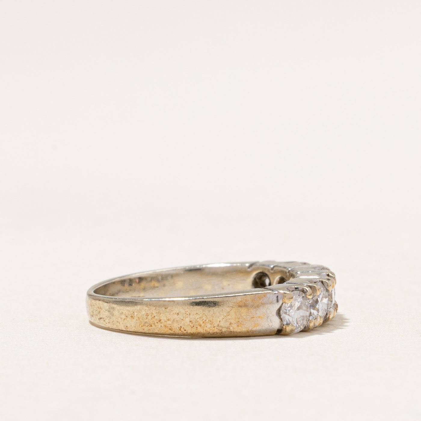 Six Stone Diamond Ring | 0.63ctw | SZ 4