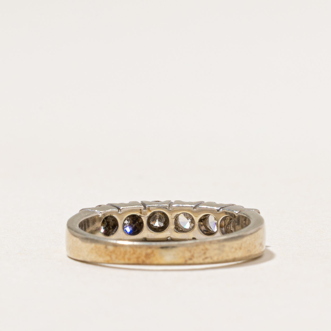 Six Stone Diamond Ring | 0.63ctw | SZ 4