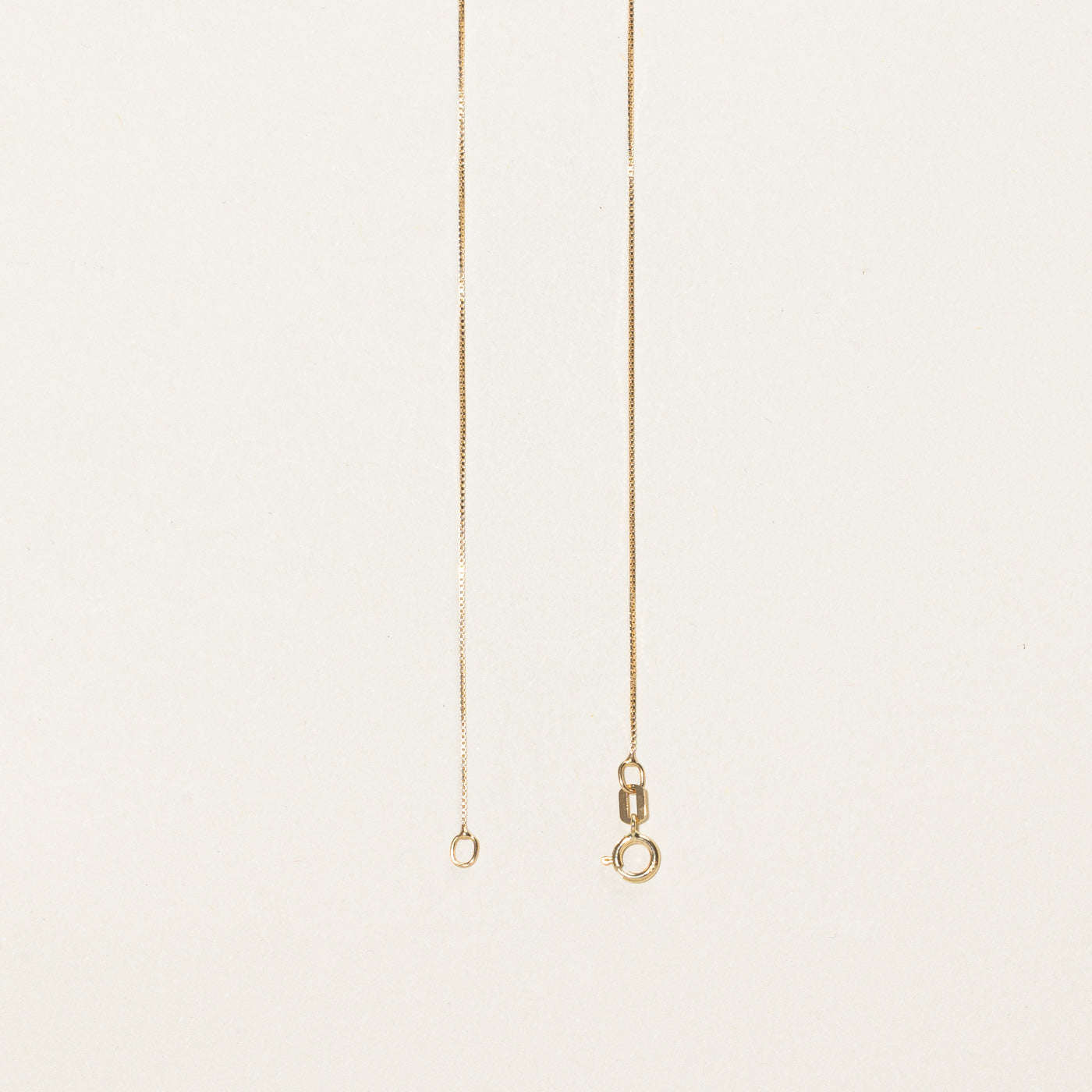 Collier pendentif solitaire en diamant | 0,05 ct | 45,7 cm