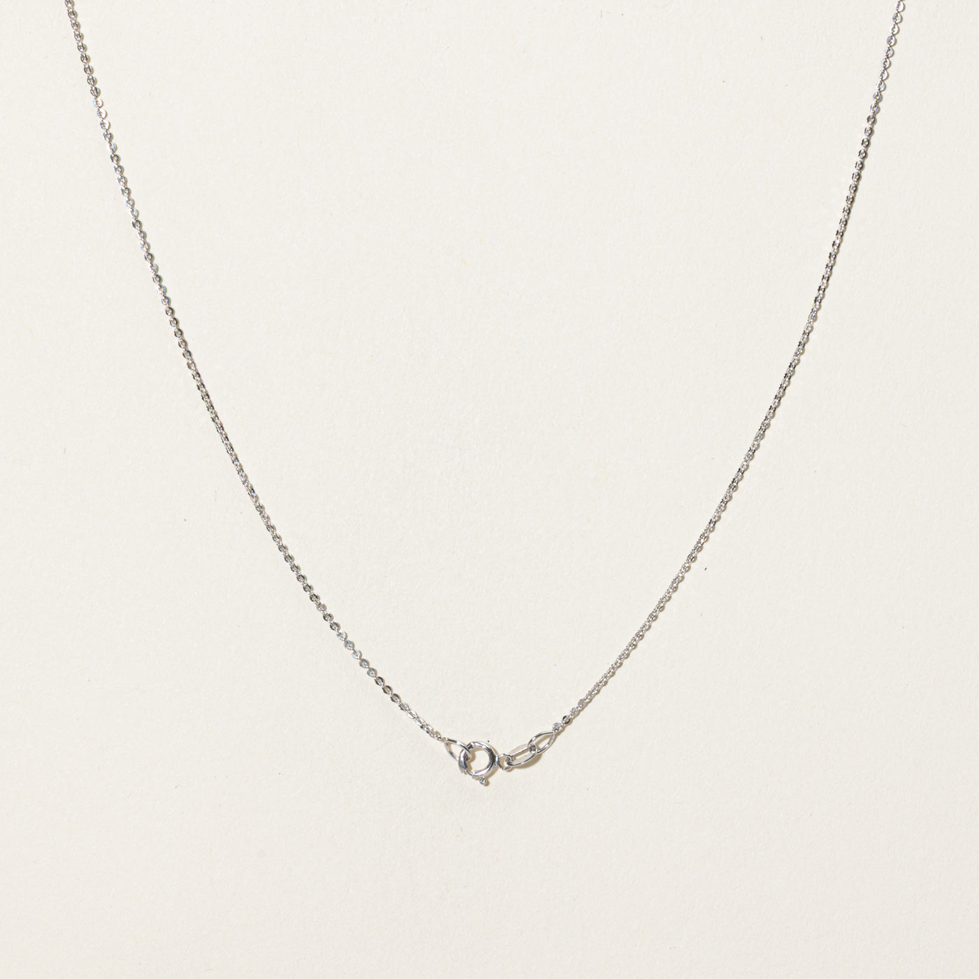 Diamond 'F' Initial Pendant Necklace | 0.10ctw | 16"