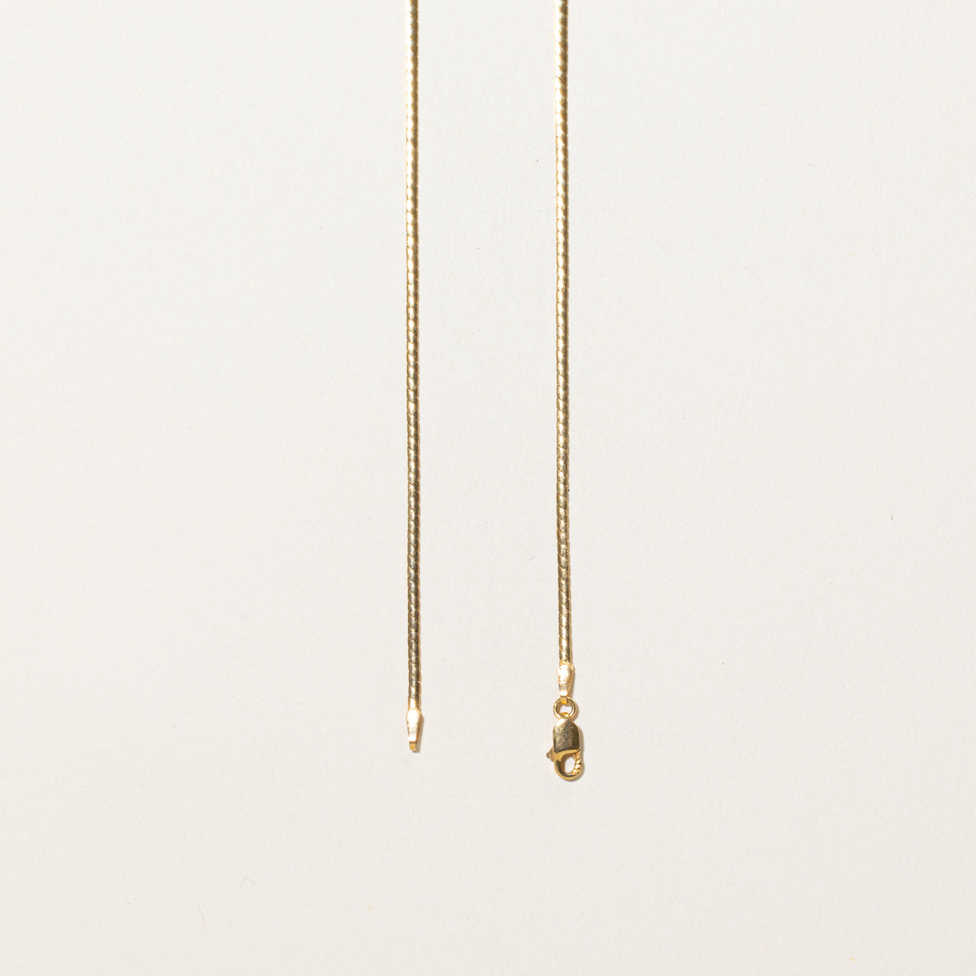 Diamond Chevron Necklace | 0.22ctw | 16"