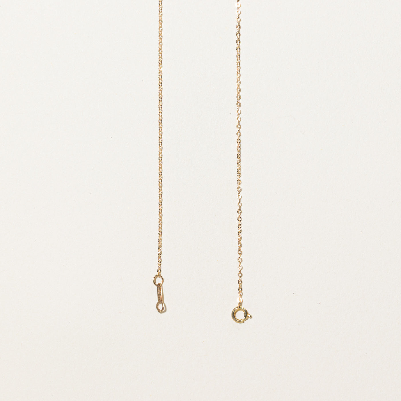 Diamond Open Pendant Necklace | 0.04ct | 16"