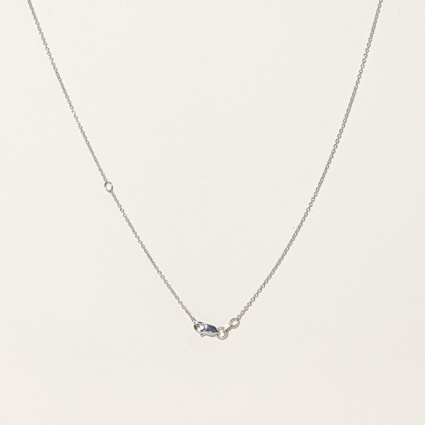 Diamond Open Circle Necklace | 0.33ctw | 18"
