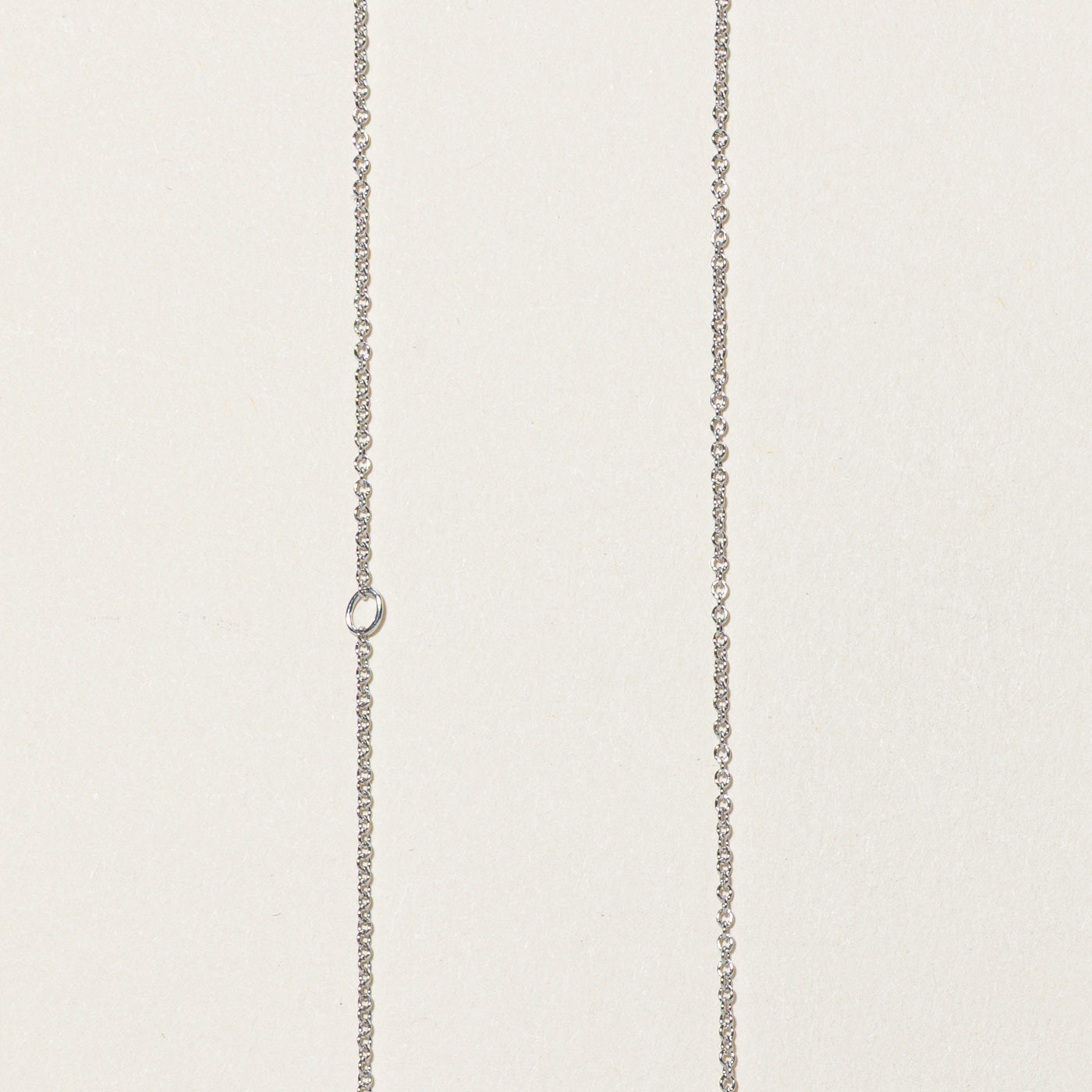 Diamond Open Circle Necklace | 0.33ctw | 18"
