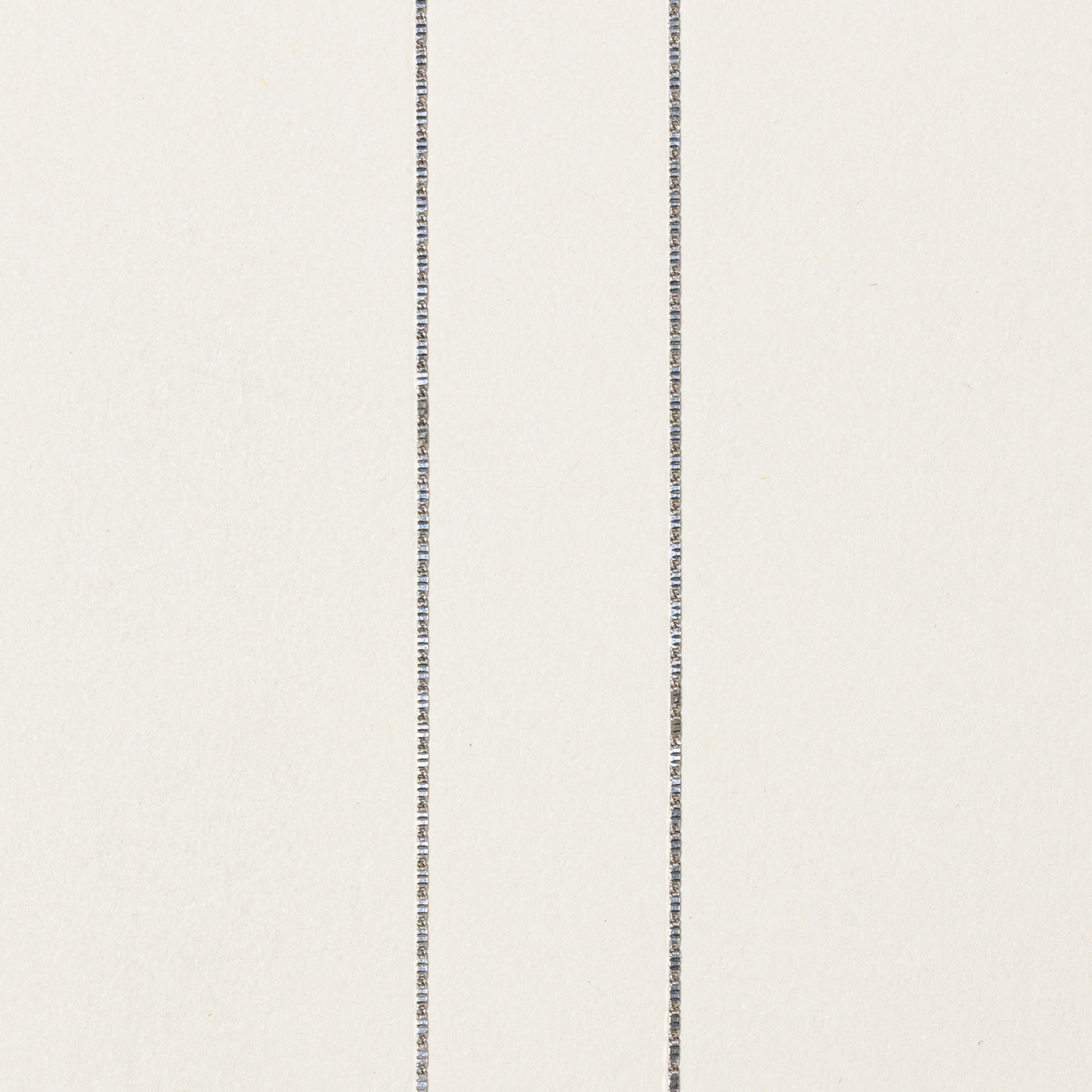 18k White Gold Chain | 16"