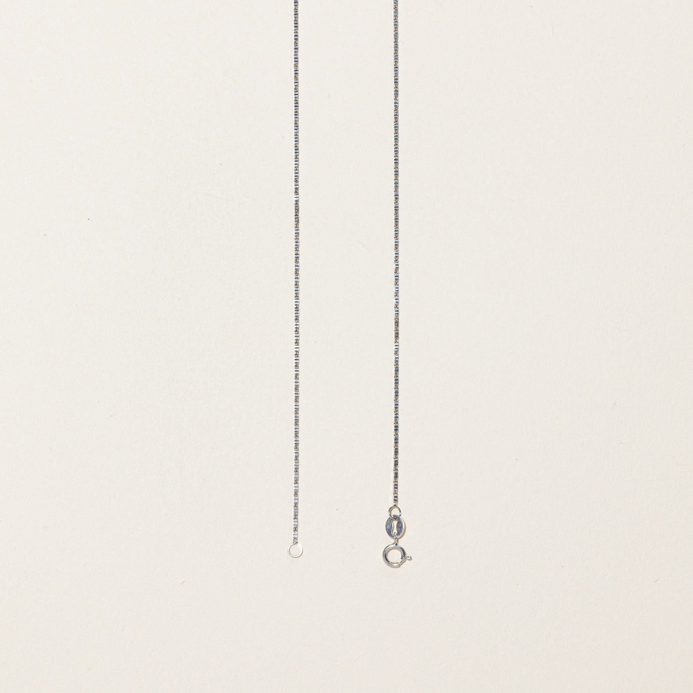 18k White Gold Chain | 16"