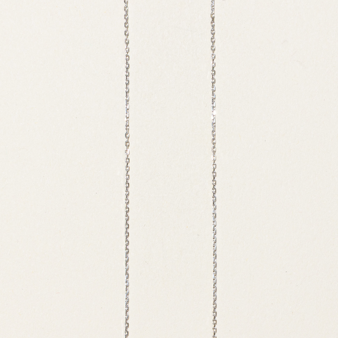 Solitaire Diamond Necklace | 0.17ct | 17"