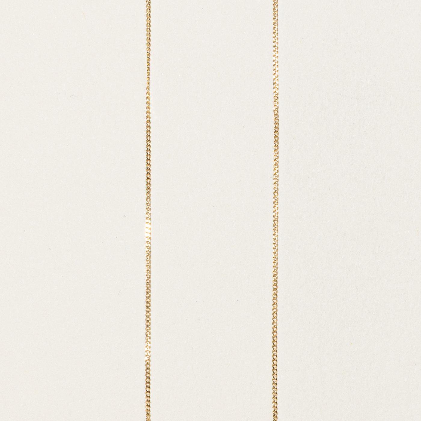 Collier pendentif solitaire en diamant | 0,11 ct | 45,7 cm