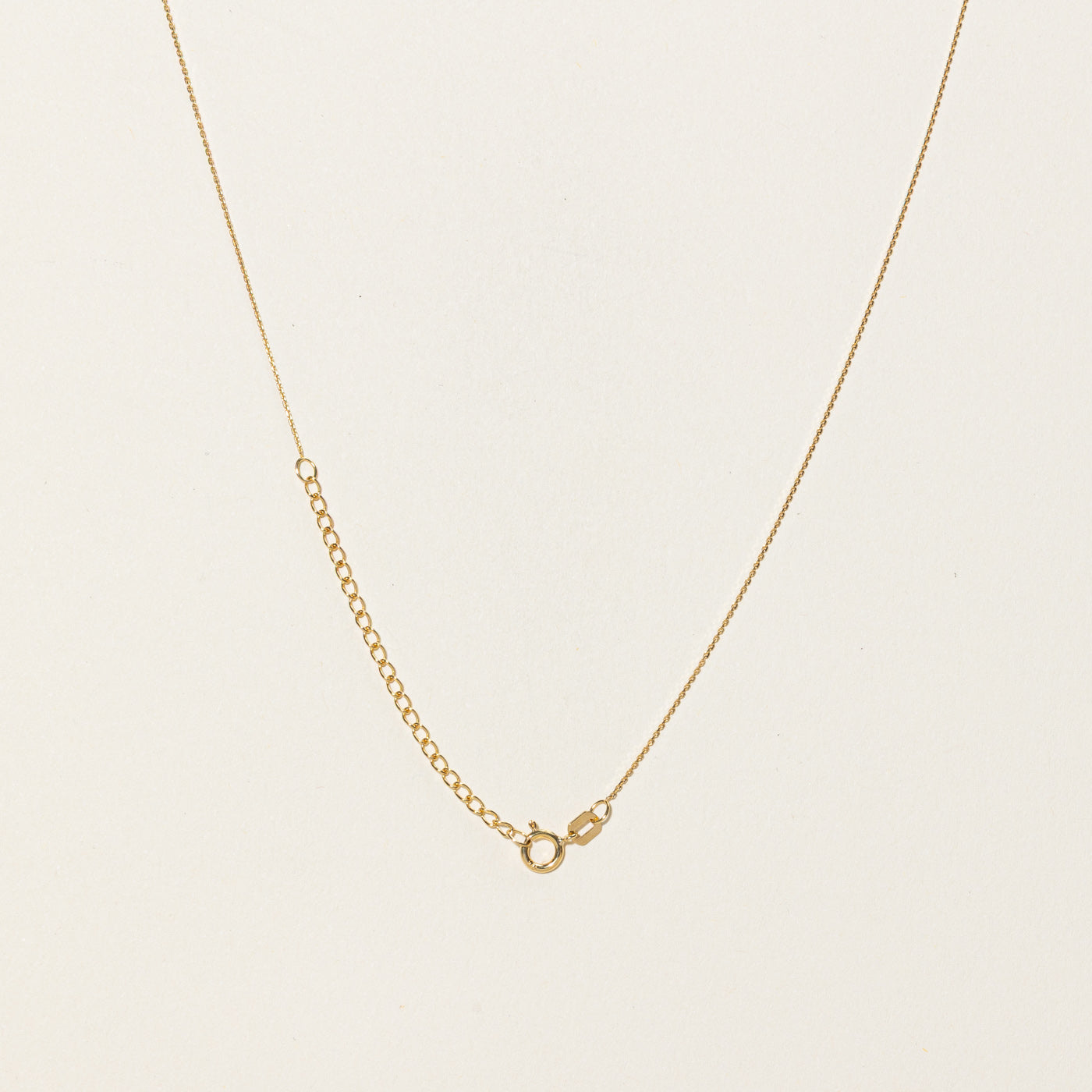 Diamond Geometric Pendant Necklace | 0.03ctw | 18"