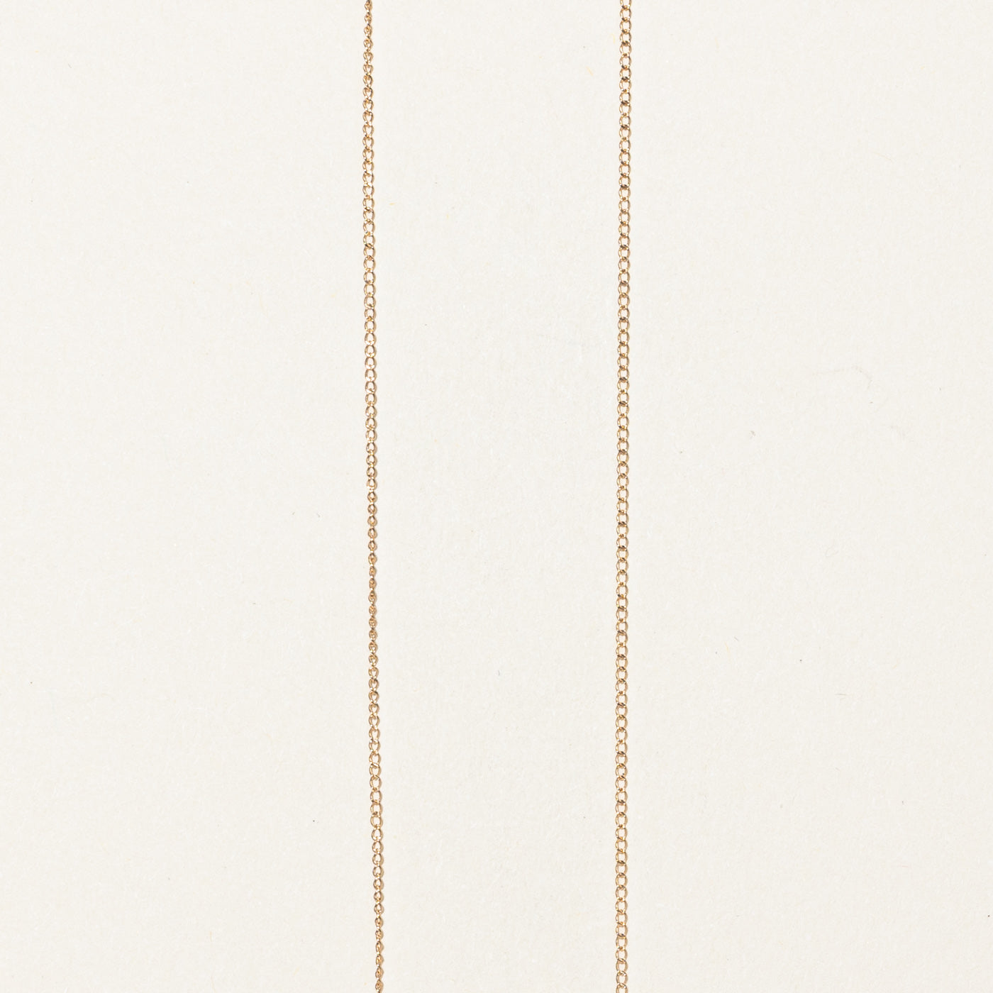 Collier pendentif pétale en diamant | 0,13 ct | 40,6 cm