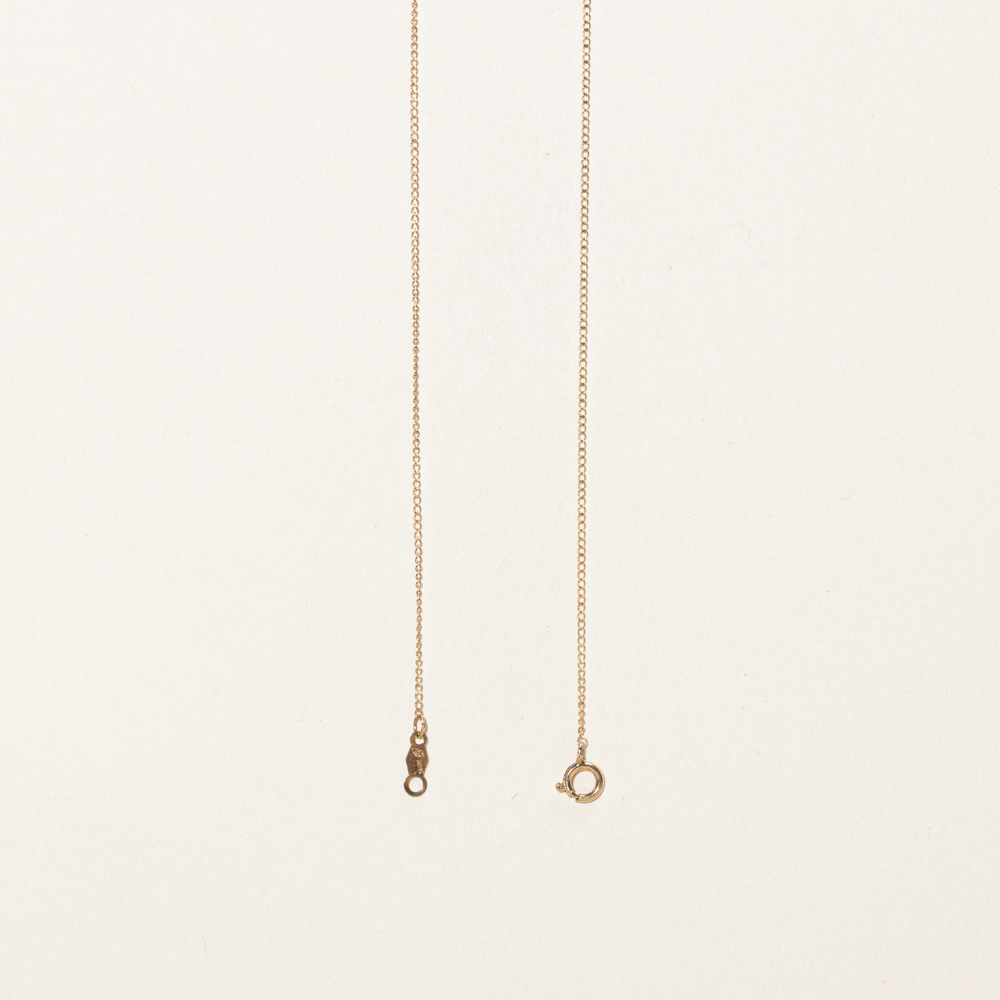 Collier pendentif pétale en diamant | 0,13 ct | 40,6 cm