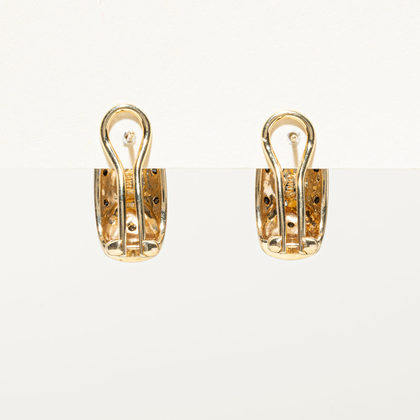 Black & White Diamond Stud Earrings | 0.26ctw