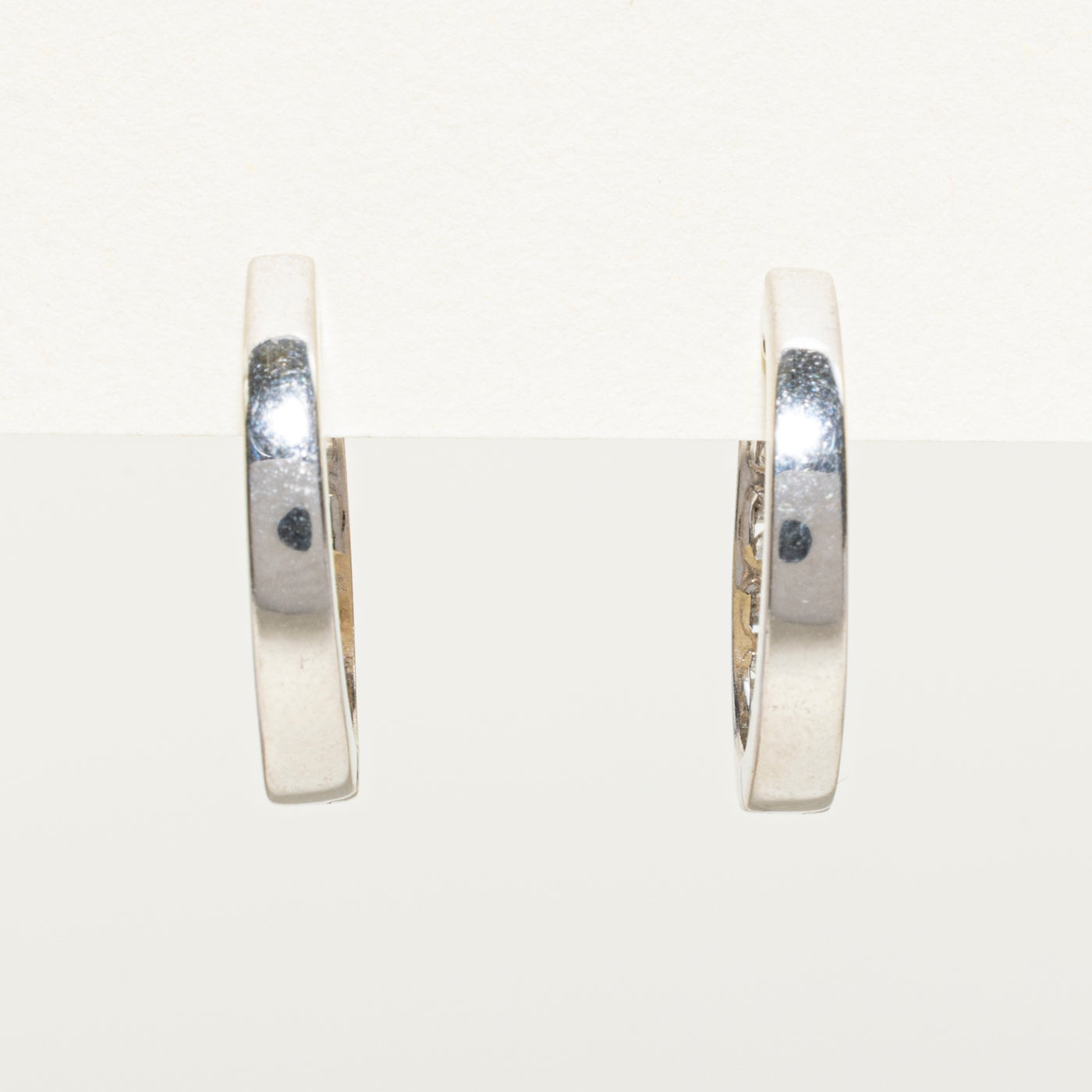 Mixed Cut Diamond Hoop Earrings | 0.66ctw