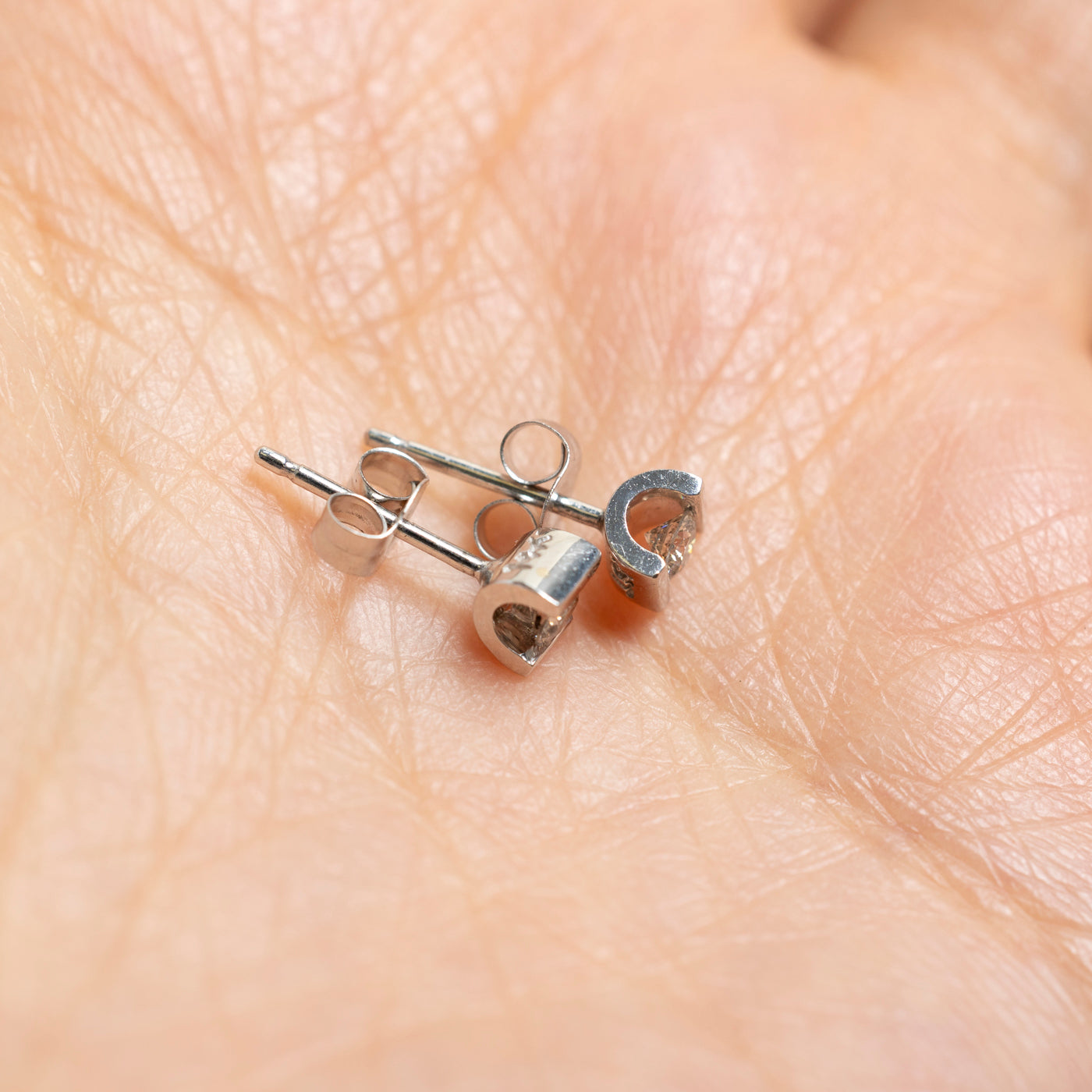 Diamond Petite Stud Earrings | 0.15ctw