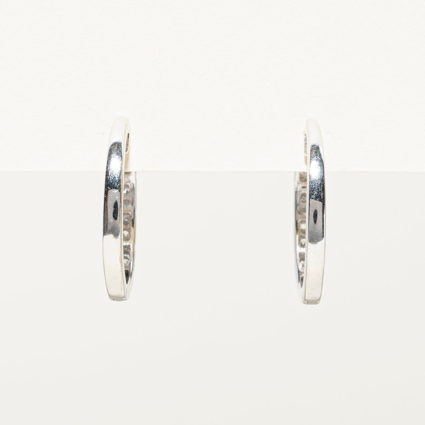 Diamond Hoop Earrings | 0.44ctw