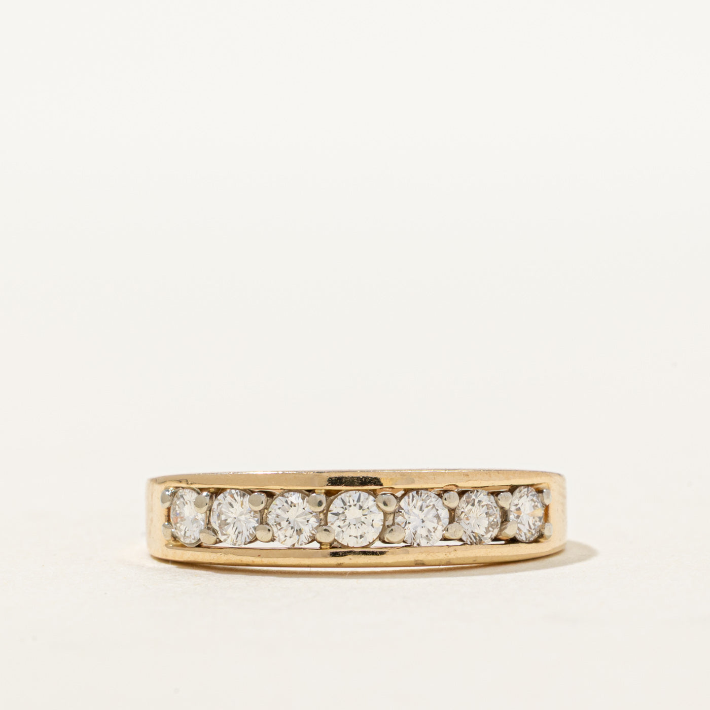 14K Semi Eternity Channel Set Diamond Ring | 0.40ctw | SZ 6