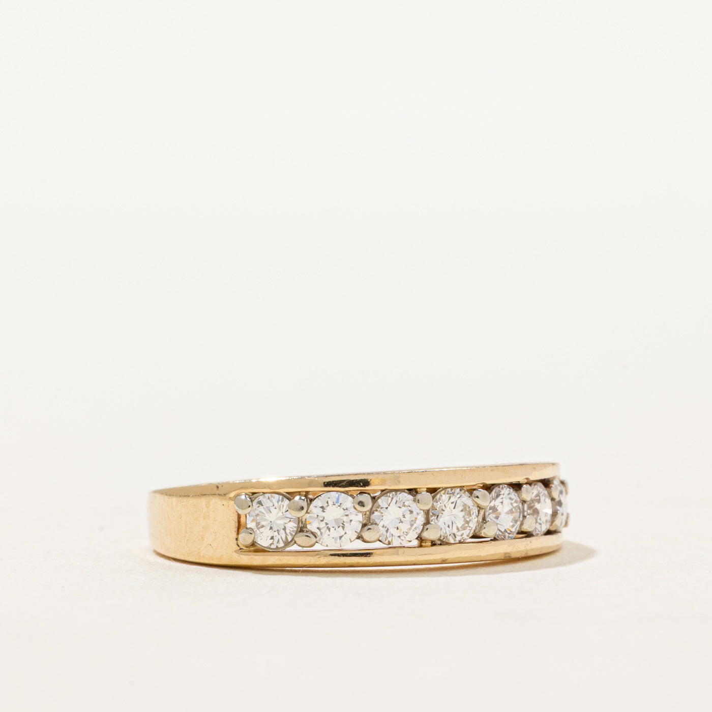 14K Semi Eternity Channel Set Diamond Ring | 0.40ctw | SZ 6