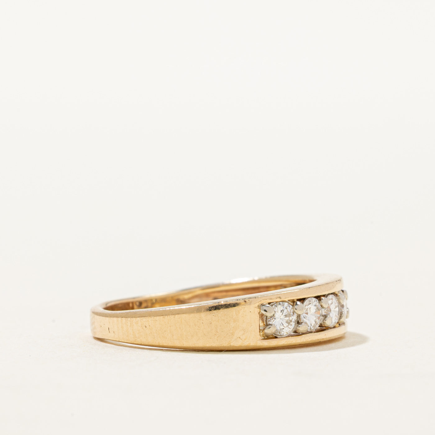 14K Semi Eternity Channel Set Diamond Ring | 0.40ctw | SZ 6
