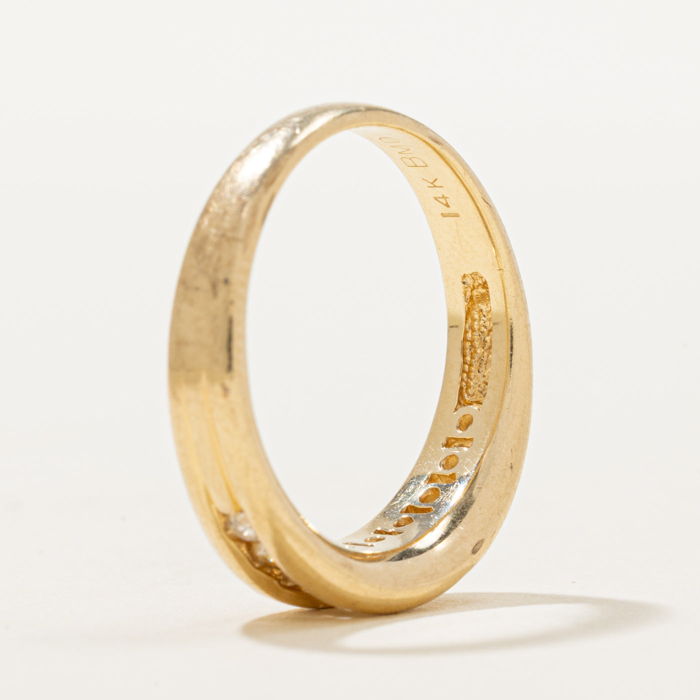 14K Semi Eternity Channel Set Diamond Ring | 0.25ctw | SZ 5.75