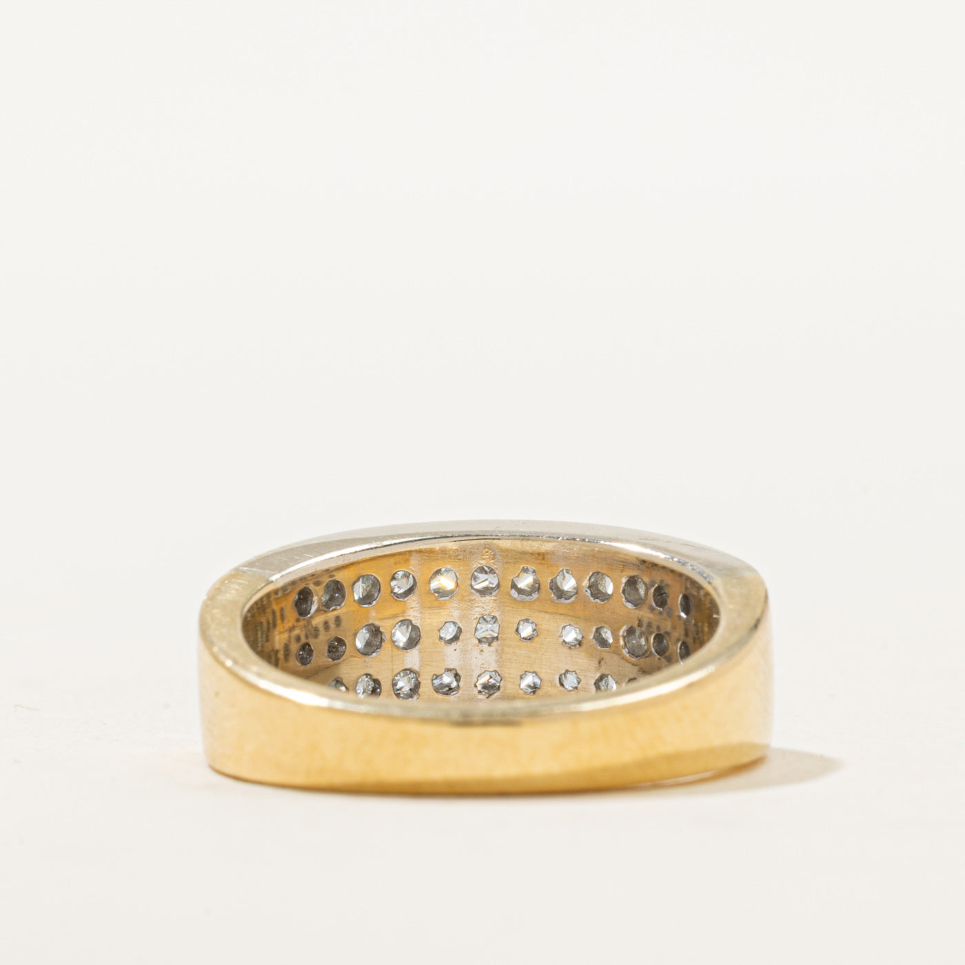 18K Invisible Set Diamond Ring | 1.30ctw | SZ 5.5