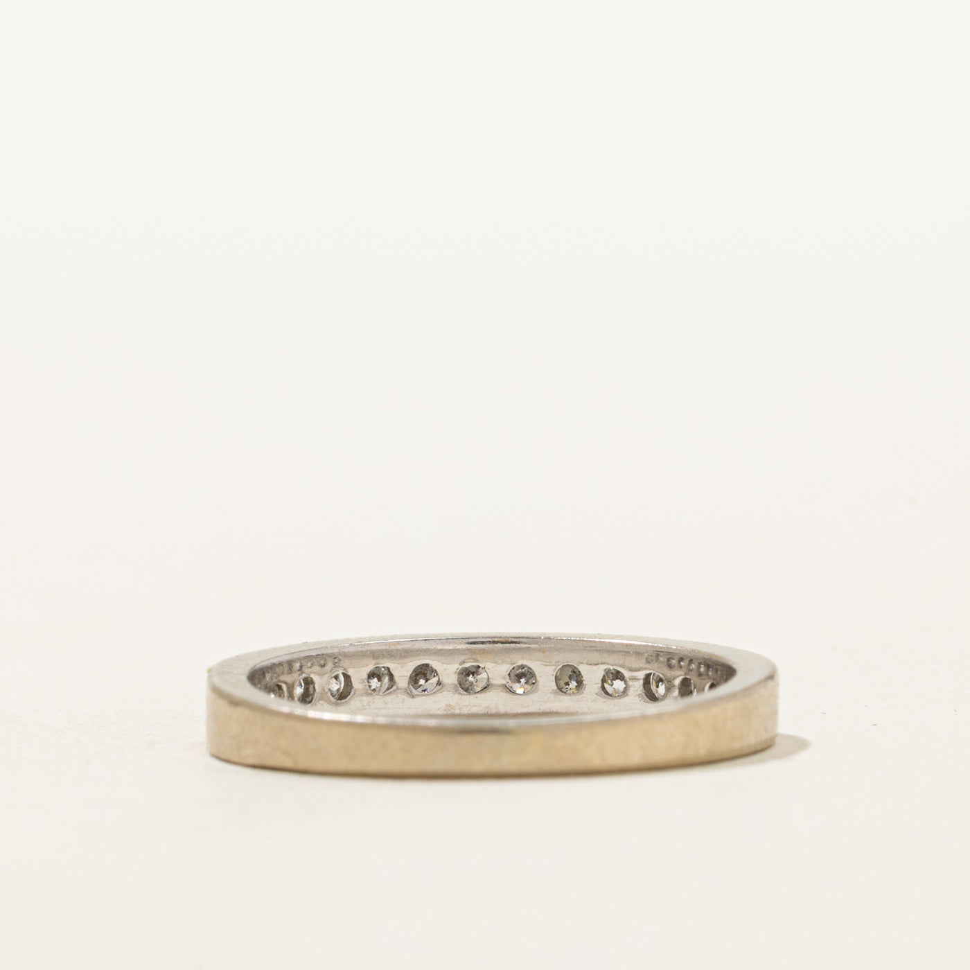 10K Semi Eternity Channel Set Diamond Ring | 0.24ctw | SZ 5.25