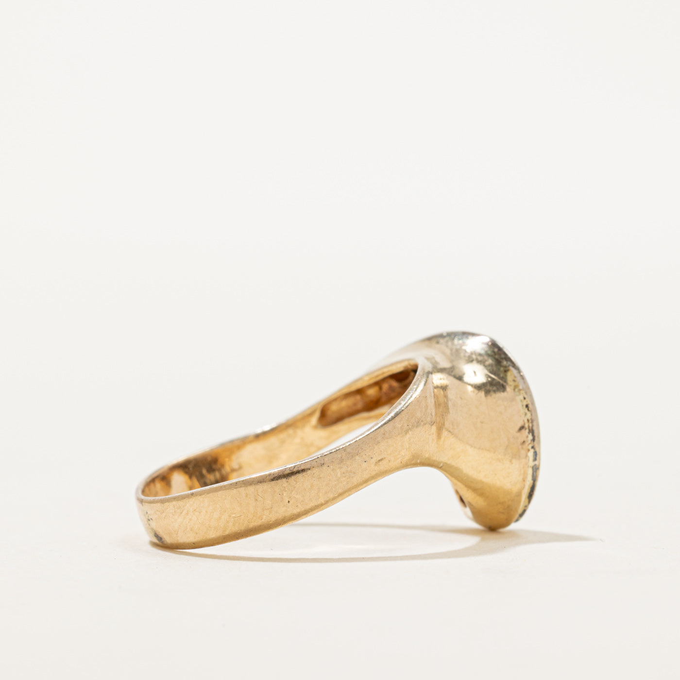 14K Diamond Wave Ring | 0.13ctw | SZ 7.5