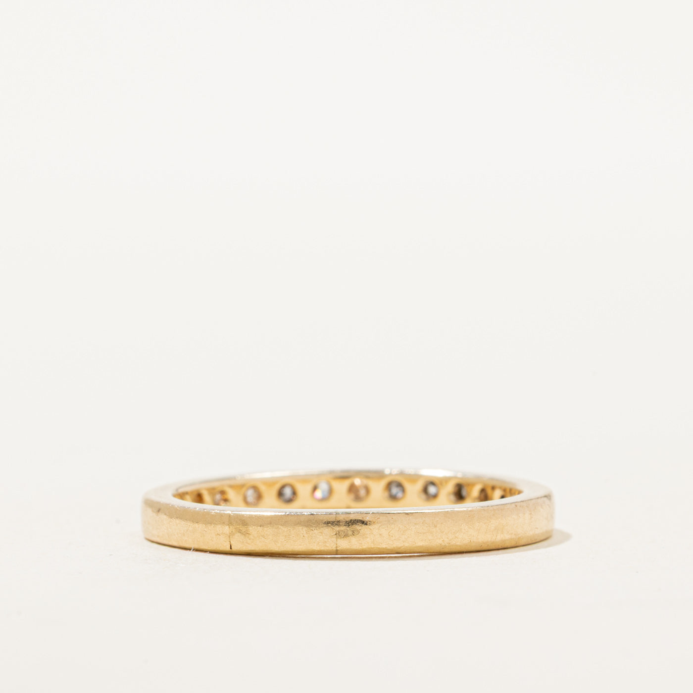 14K Semi Eternity Diamond Band | 0.30ctw | SZ 7.75