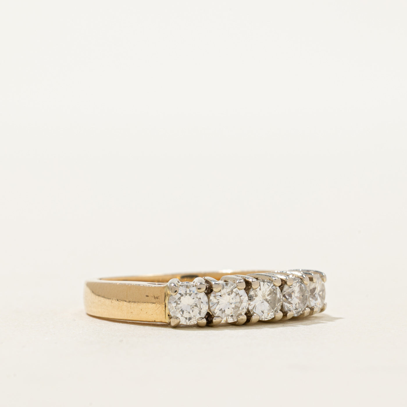 14K Five Stone Diamond Ring | 0.80ctw | SZ 6
