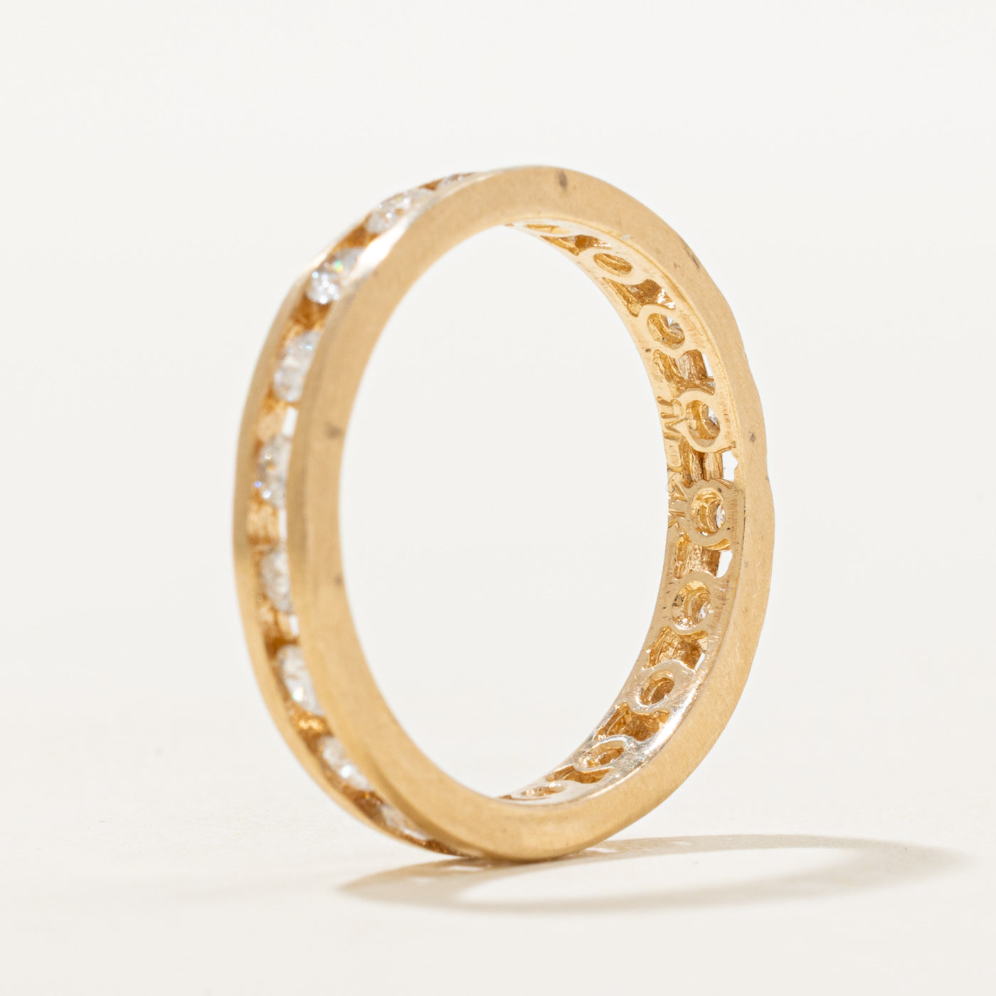 14K Eternity Diamond Band | 0.66ctw | SZ 6.5