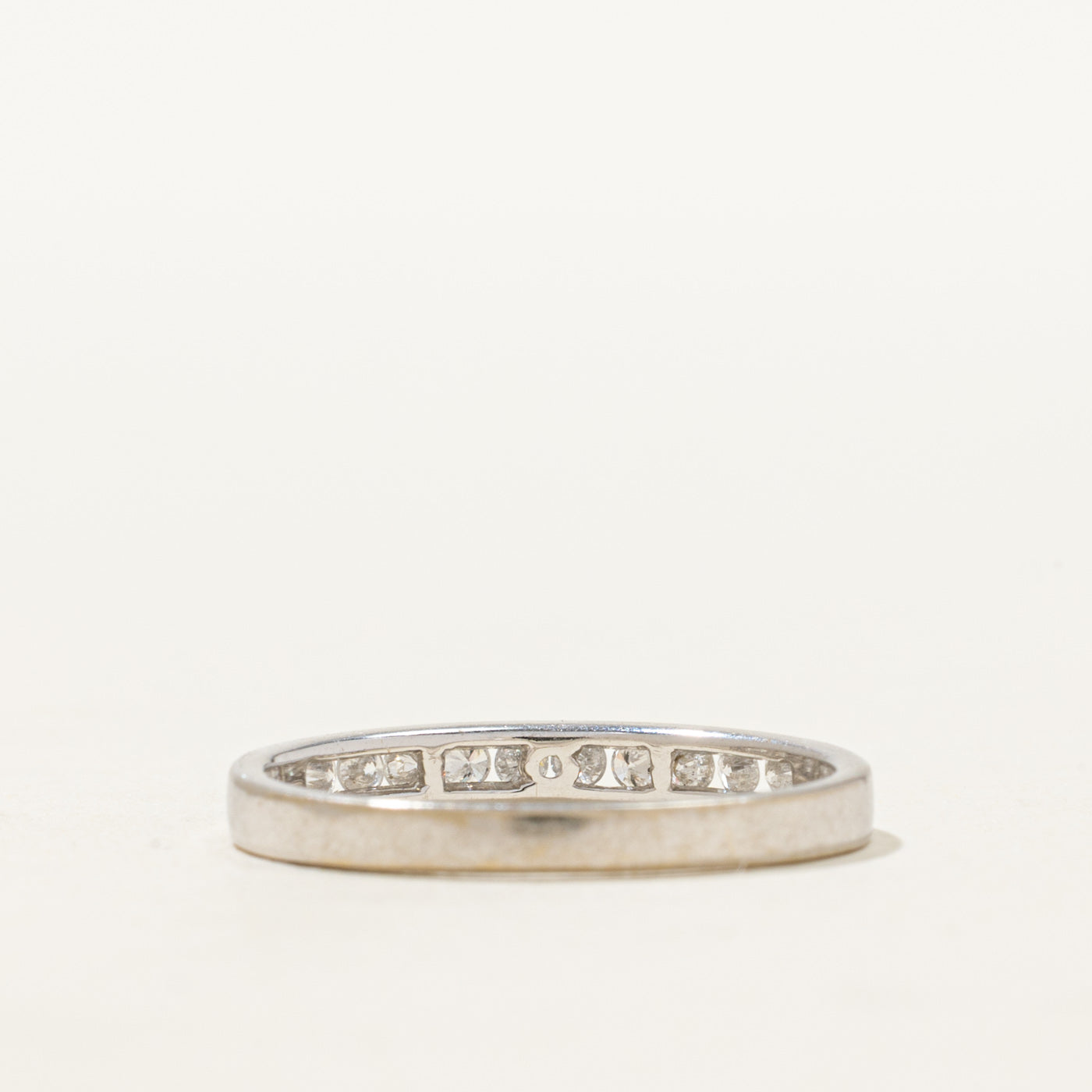 18K Semi Eternity Channel Set Diamond Band | 0.17ctw | SZ 5.75