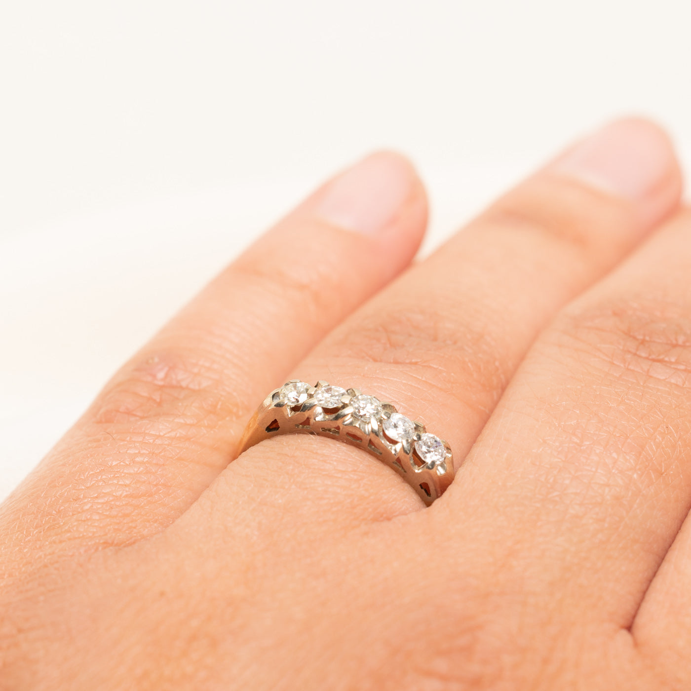 Five Stone Diamond Ring | 0.40ctw | SZ 6.5