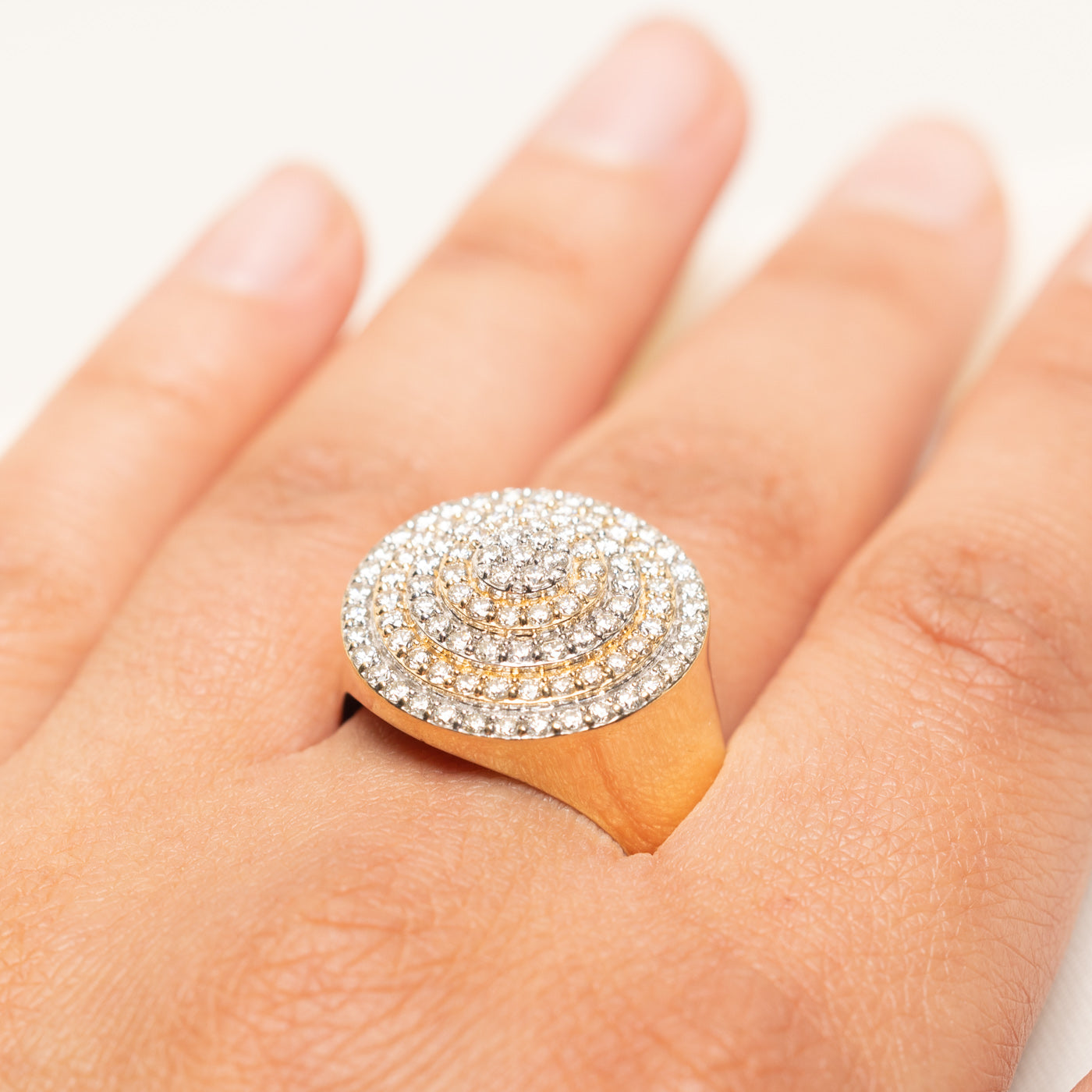 Diamond Cluster Cocktail Ring | 2.00ctw | SZ 12