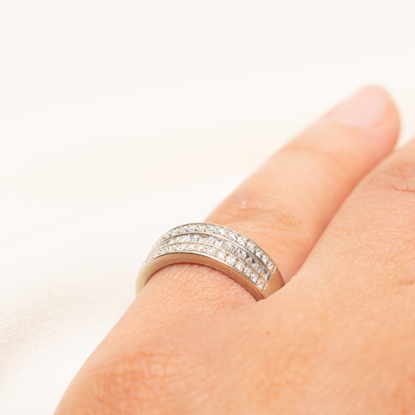 Multi Row Diamond Ring | 0.66ctw | SZ 5.5
