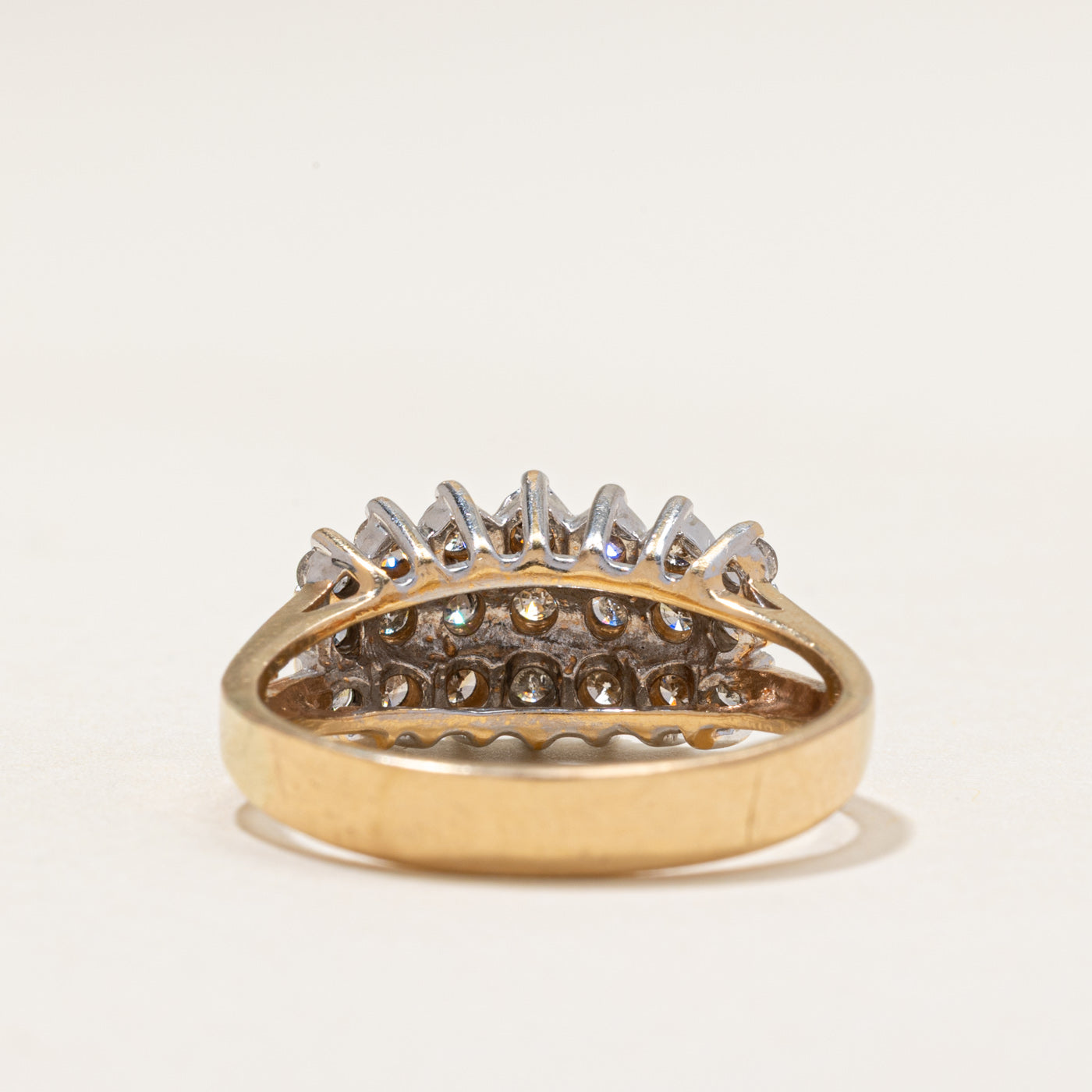 Diamond Cluster Cocktail Ring | 1.15ctw | SZ 11