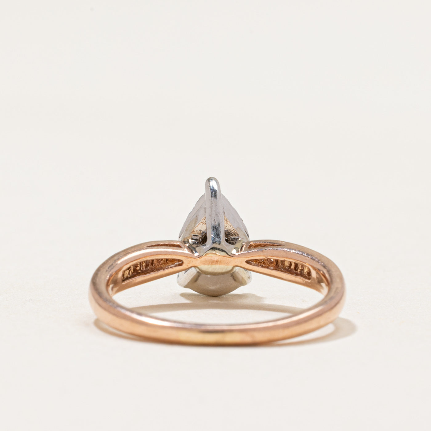 Diamond Pear Shaped Cluster Ring | 0.39ctw | SZ 4.75