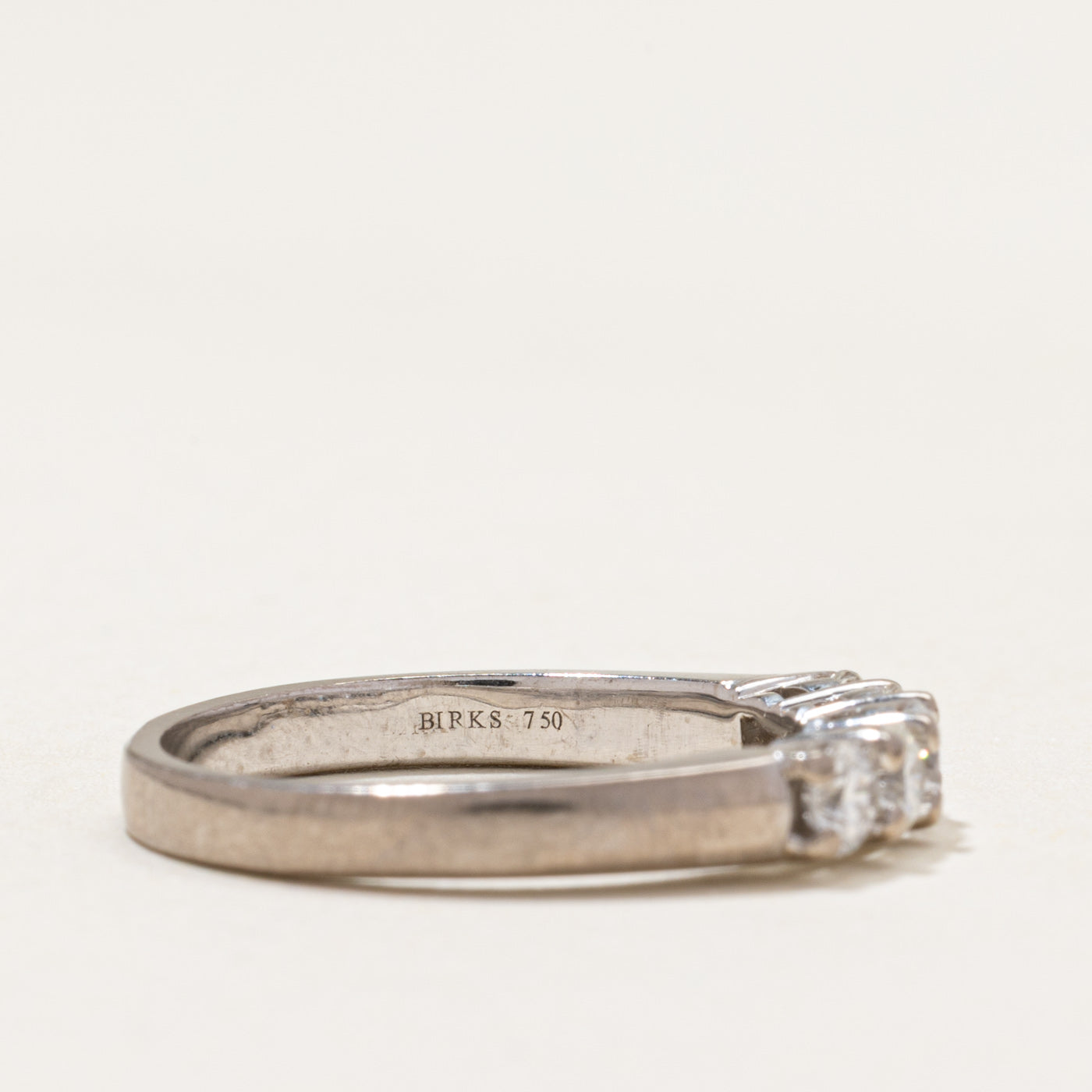 'Birks' Five Stone Diamond Ring | 0.60ctw | SZ 7