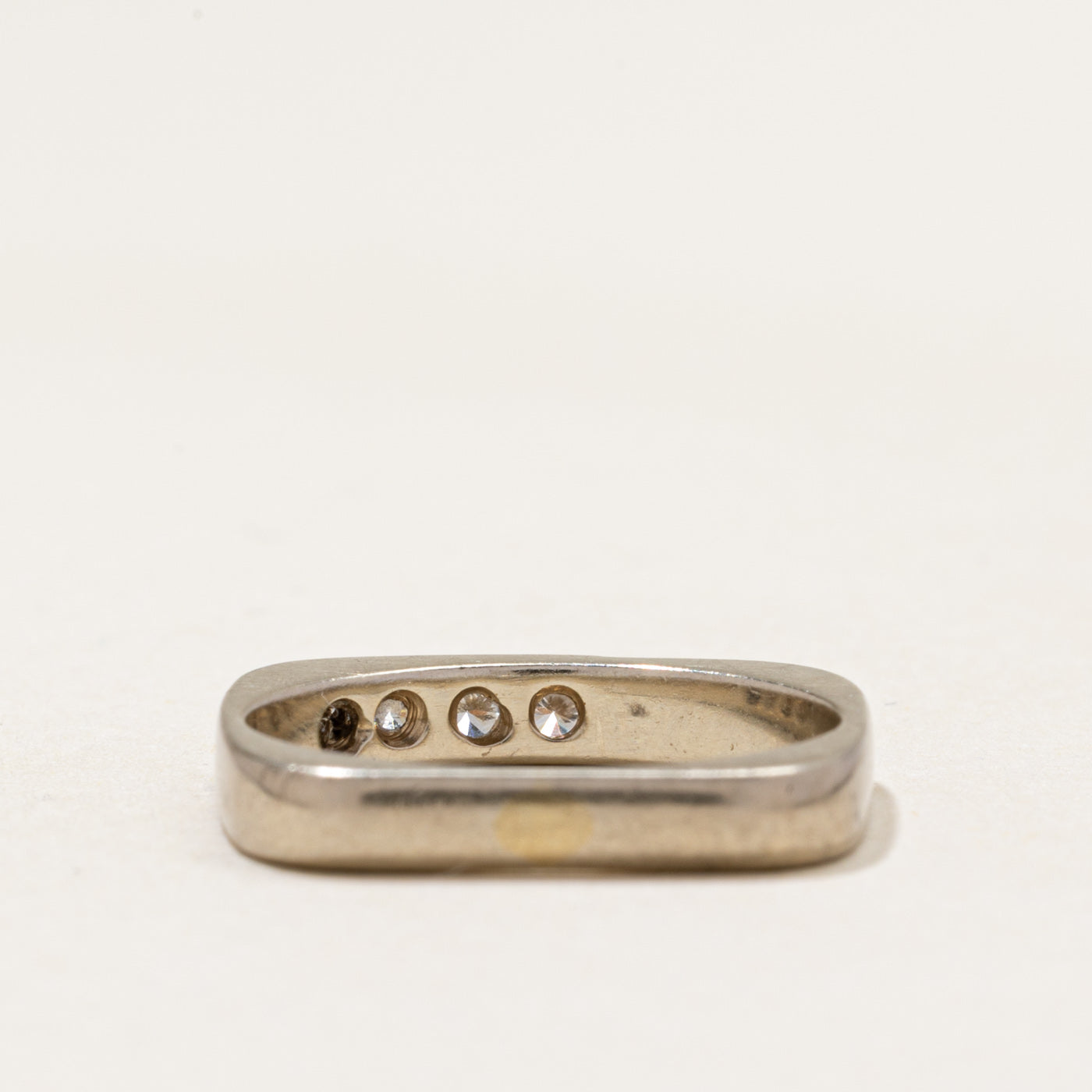 Soft Square Diamond Ring | 0.27ctw | SZ 5.5