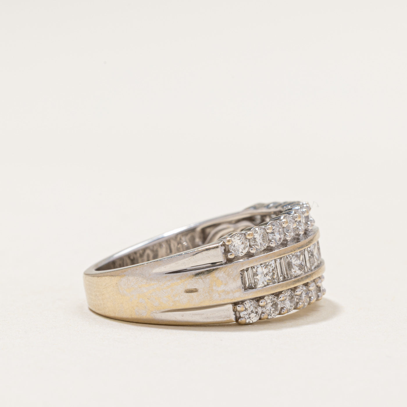 Multi Row Multi Cut Diamond Ring | 1.50ctw | SZ 7.5