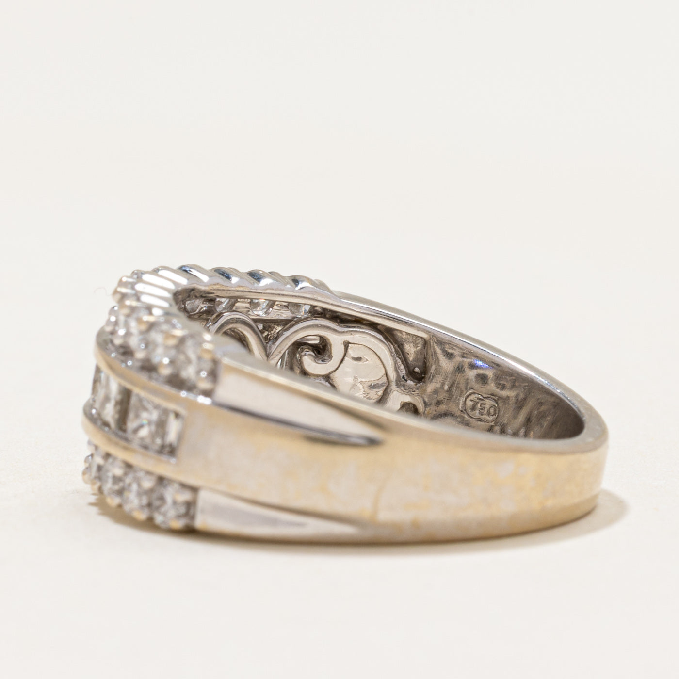 Multi Row Multi Cut Diamond Ring | 1.50ctw | SZ 7.5
