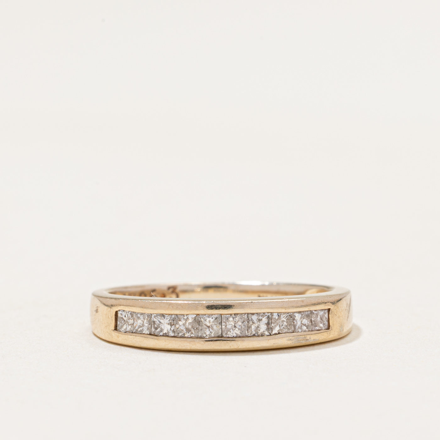 Semi Eternity Princess Cut Diamond Ring | 0.30ctw | SZ 5.25