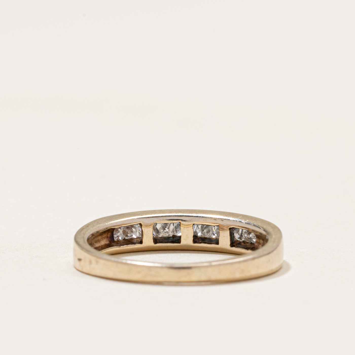 Semi Eternity Princess Cut Diamond Ring | 0.30ctw | SZ 5.25