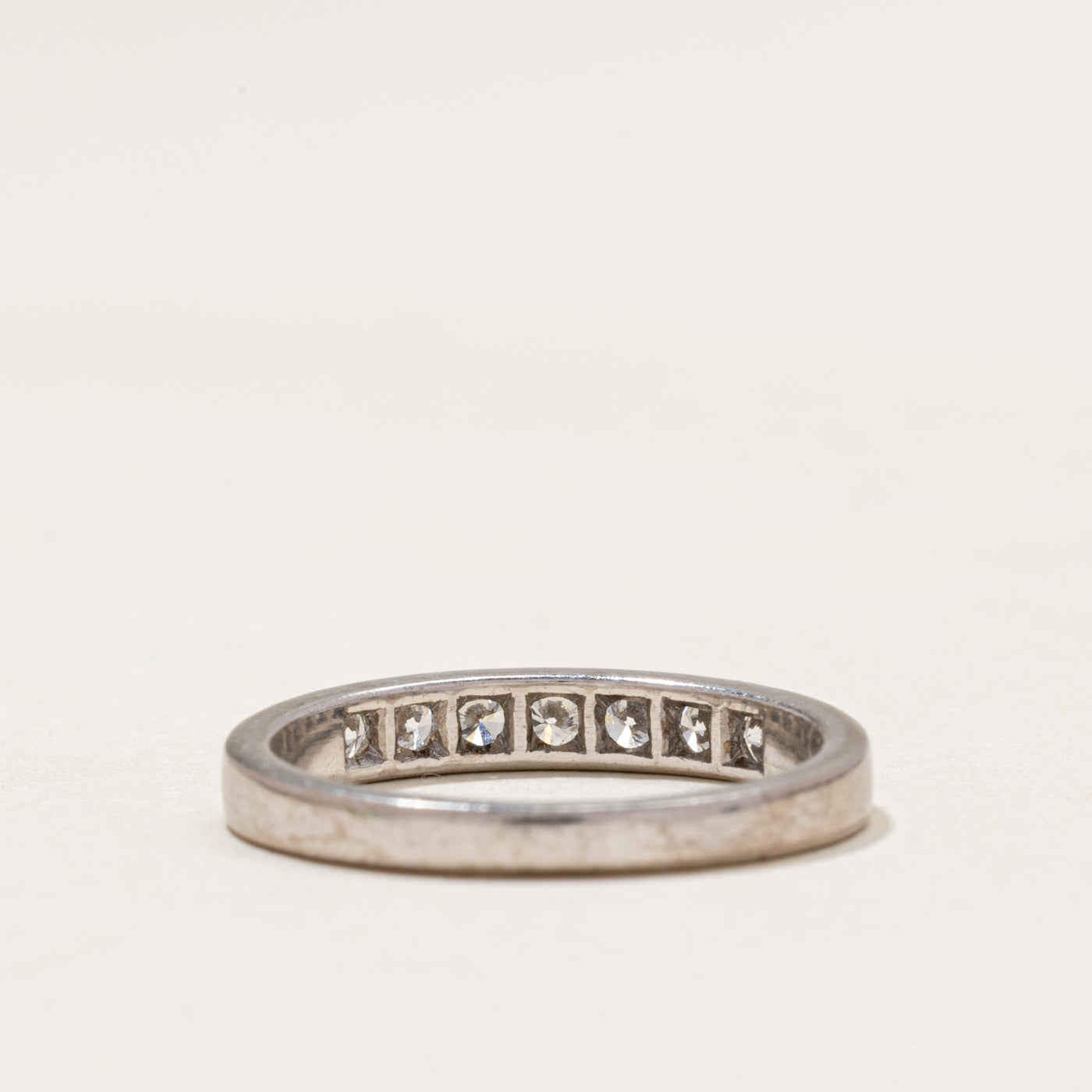 Silver Diamond Band | 0.42ctw | SZ 6.5