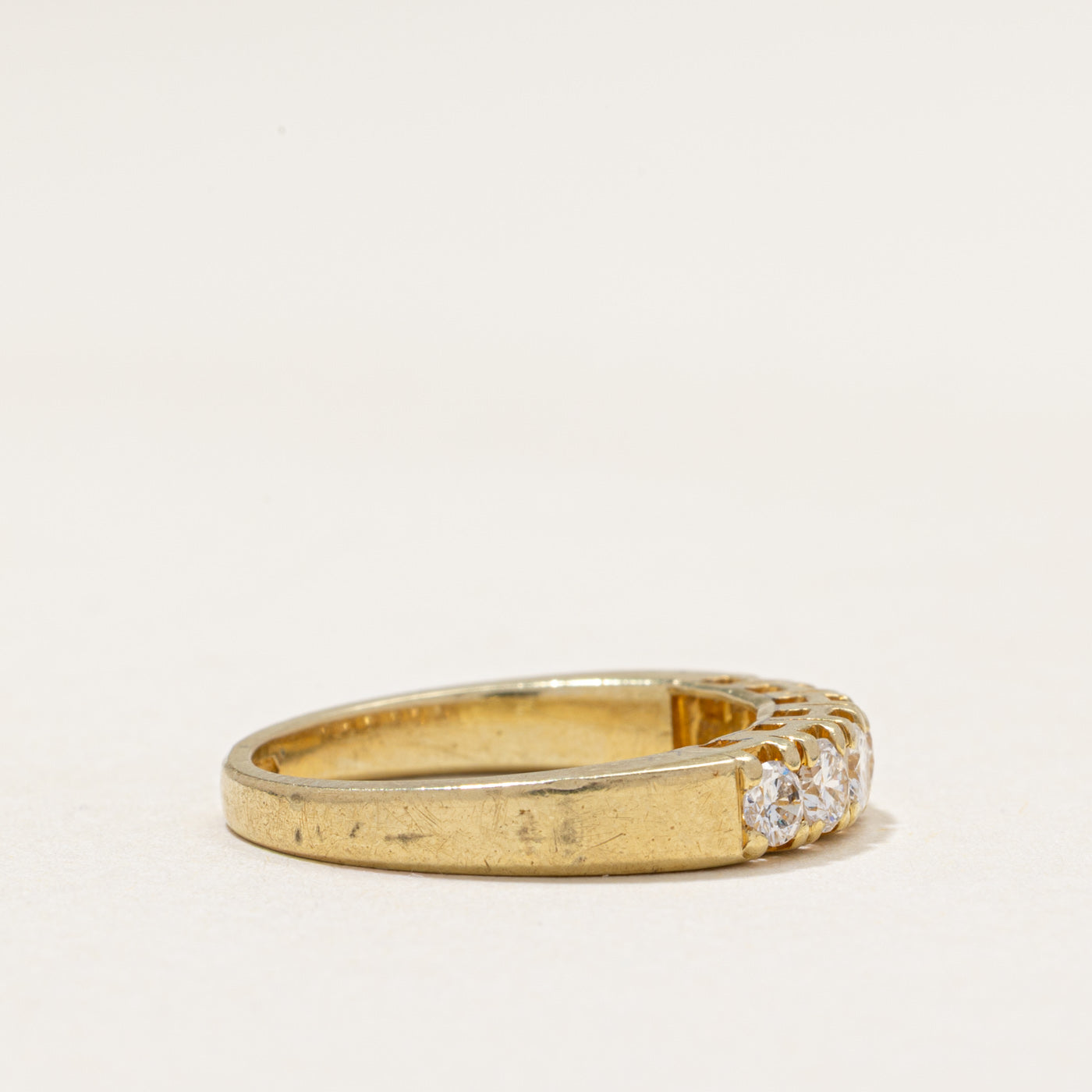 14k Six Stone Diamond Band | 0.70ctw | SZ 5.75