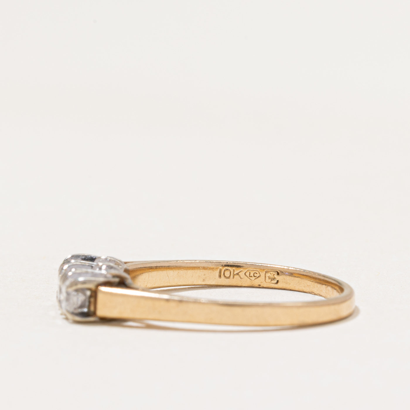 Three Stone Diamond Ring | 0.24ctw | SZ 5.75